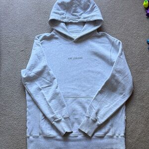 Aime Leon Dore Light Gray Hoodie Size XL